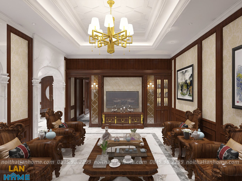 Hoàn thiện nội thất nhà anh Hùng - Hải Phòng