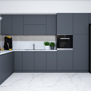 Tủ bếp có quầy bar TB655