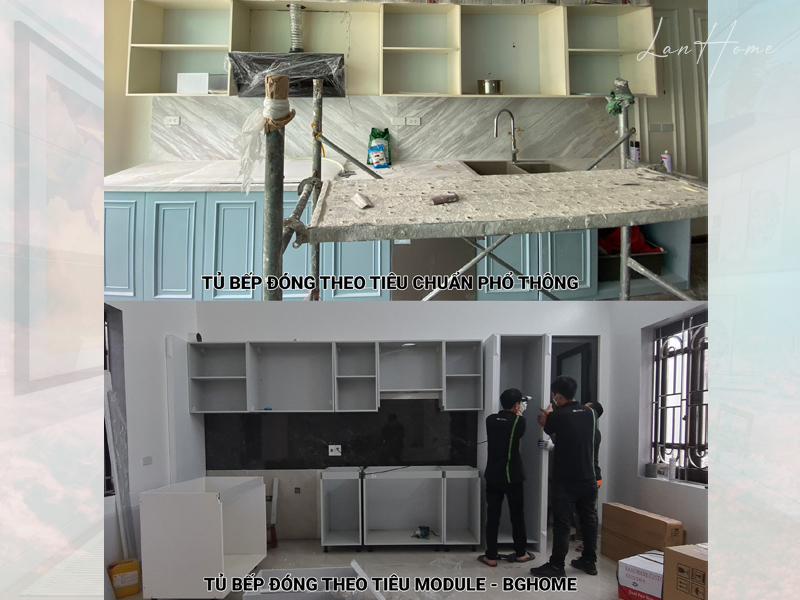 Tủ bếp Module