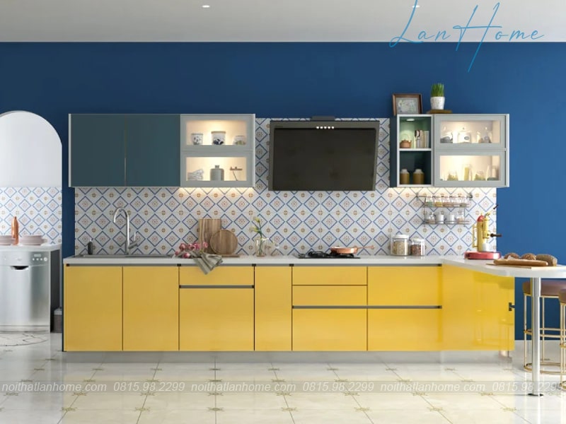 Ưu điểm của tủ bếp module